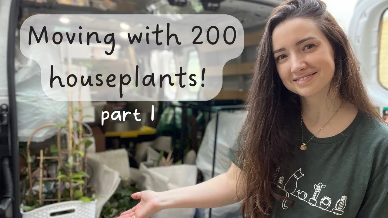 How I'm MOVING with 200 Houseplants! | Moving with Plants vlog Part 1