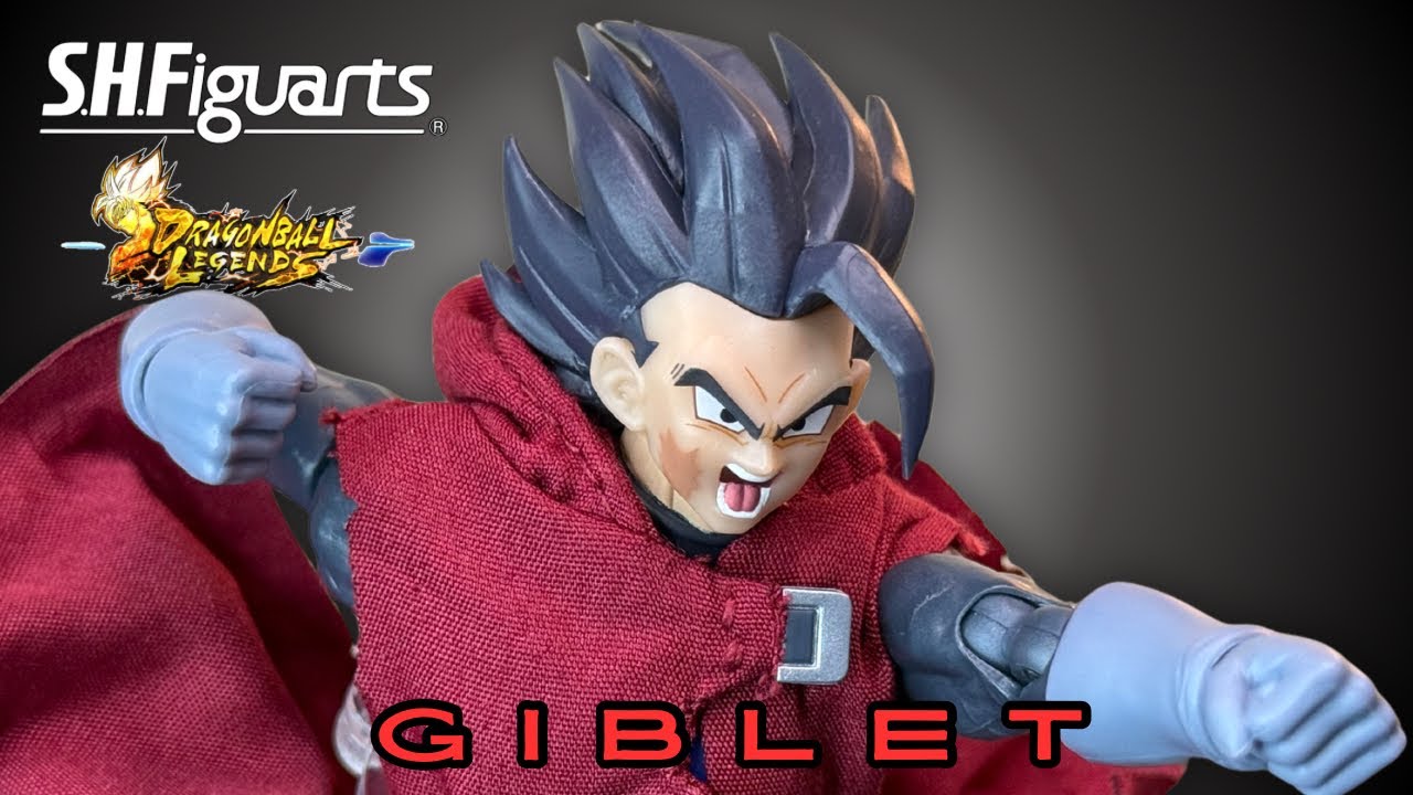 Распаковка и обзор фигурки S.H.Figuarts Гиблет | Фигурка из Dragon Ball Legends