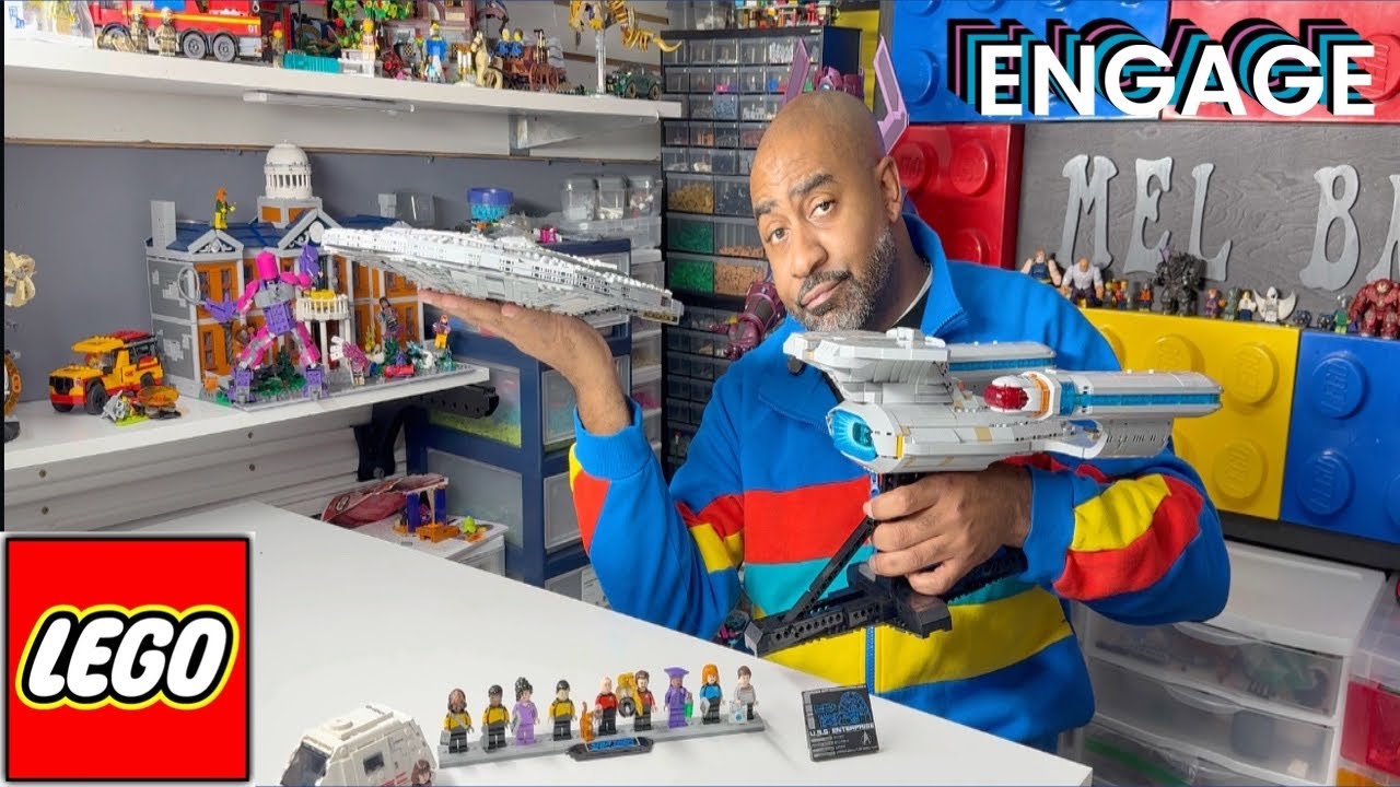 LEGO U.S.S. Enterprise REVIEW #10365 #lego #review 
