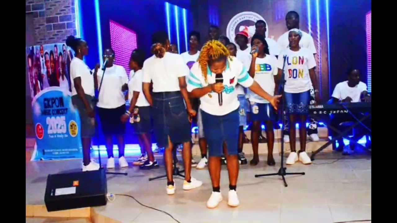 Ekpon Music Concert. Title Sound the alarm by Glory 