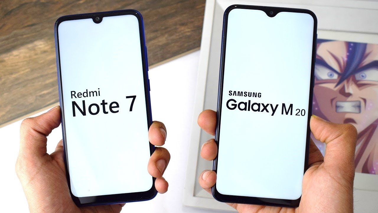 Xiaomi Redmi Note 7 vs Samsung Galaxy M20: Speed Test!!!