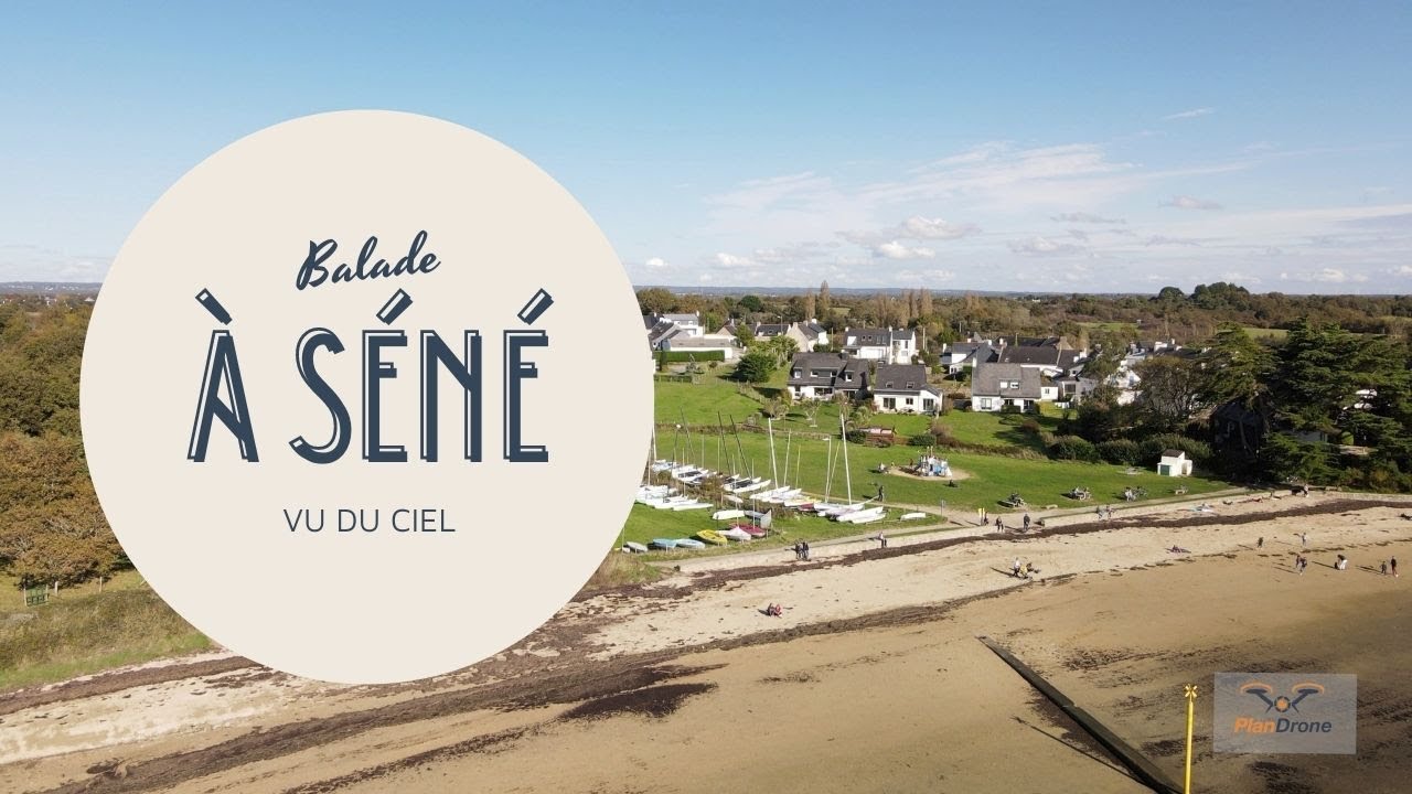Balade dans le golfe du Morbihan en drone en 4K