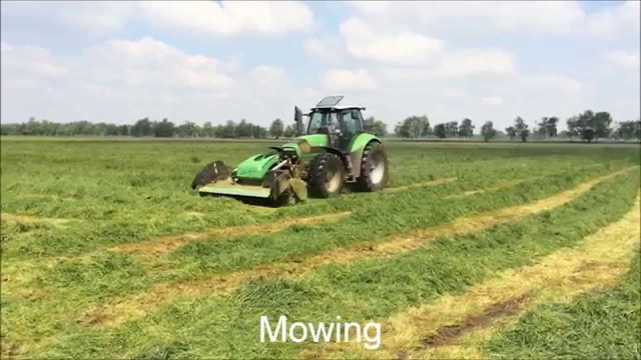 Zuidberg front 3-point hitch and front PTO in practice