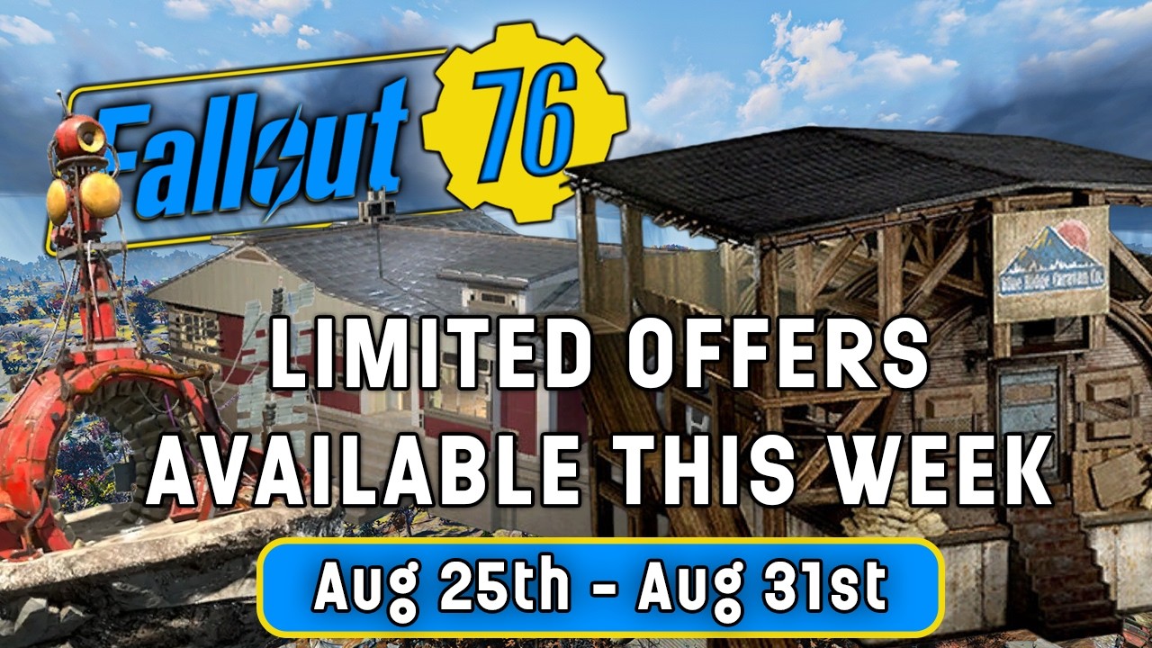 Ограниченные по времени предложения в Атомной лавке Fallout 76 на этой неделе