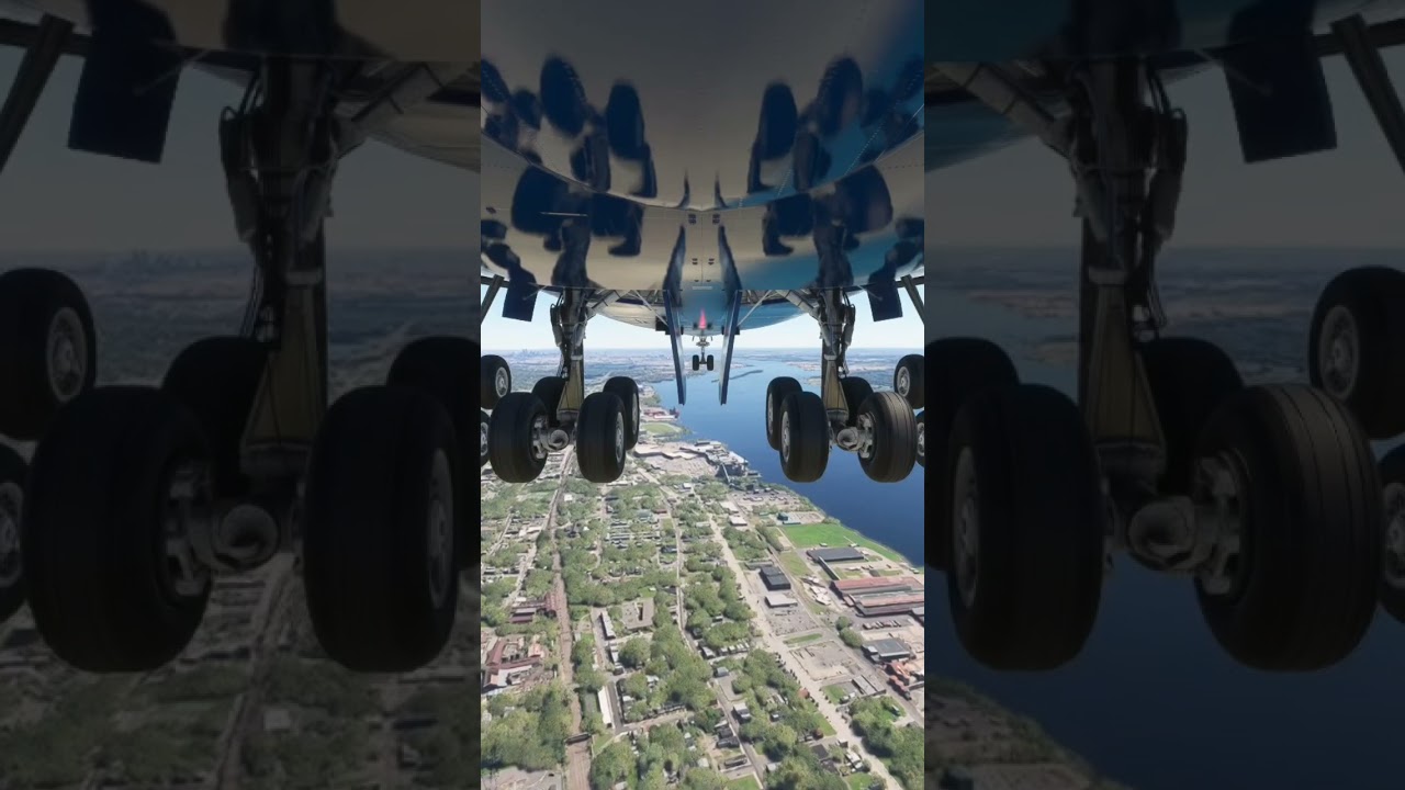 Best Landing by Boeing 747