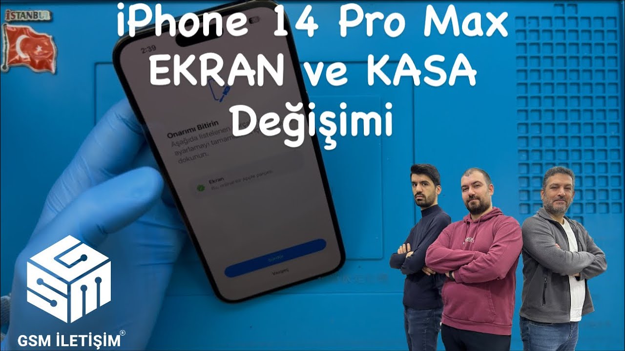 iPhone 14 Pro Max EKRAN ve ORİJİNAL KASA Değişimi 🇹🇷