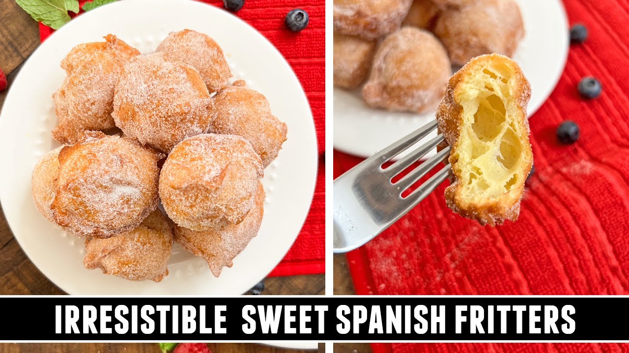 Sweet Spanish Fritters | IRRESISTIBLE Buñuelos de Viento Recipe