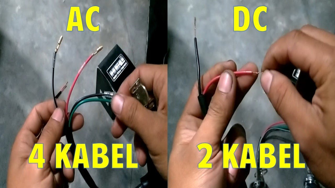 Perbedaan Kunci kontak Kabel 2 & 4 ( Helibars )