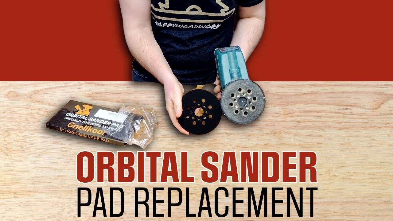 Orbital Sander Pad Replacement | Bosch Orbital Sander