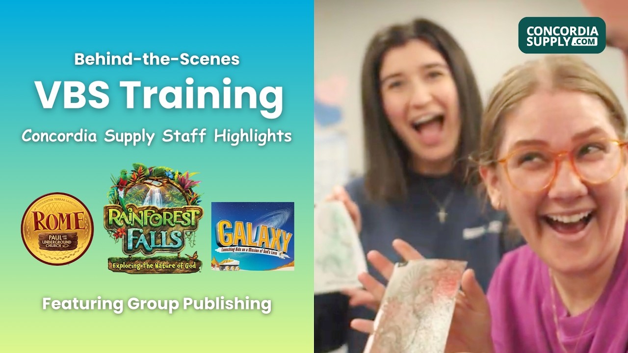 Behind-the-Scenes VBS Training - Concordia Supply Staff Highlights - Concordia Supply