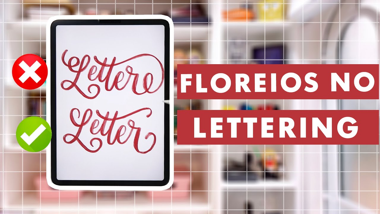 COMO FAZER FLOREIOS NO LETTERING | Marina Viabone