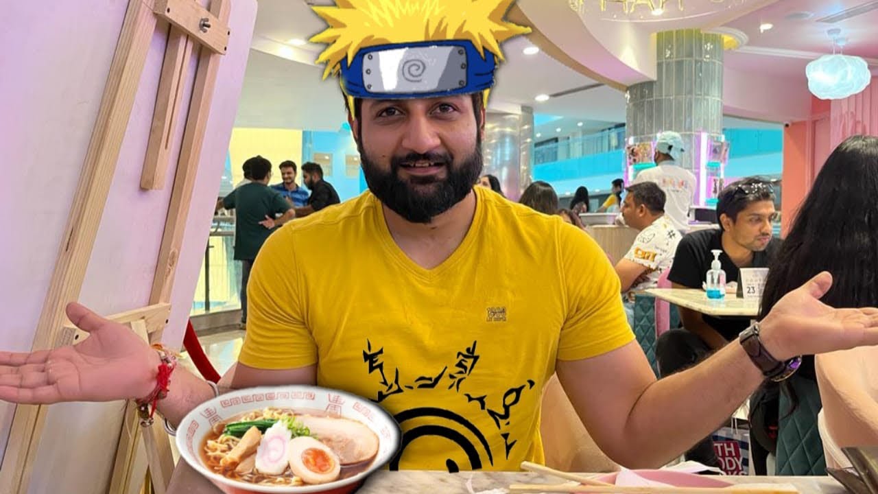 Ramen Noodles ..Harajuku Cafe Ambience Mall Gurugram..Japanese Food ..Japanese Cuisine…