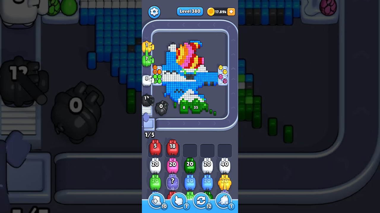 Pixel Flow — level 380
