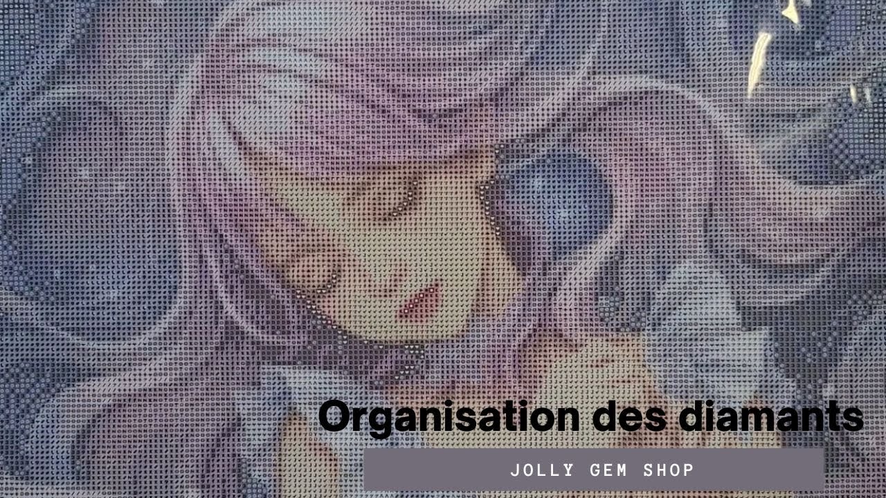 Organisation des diamants et préparation du dp Fairy Dream de Jolly Gem Shop