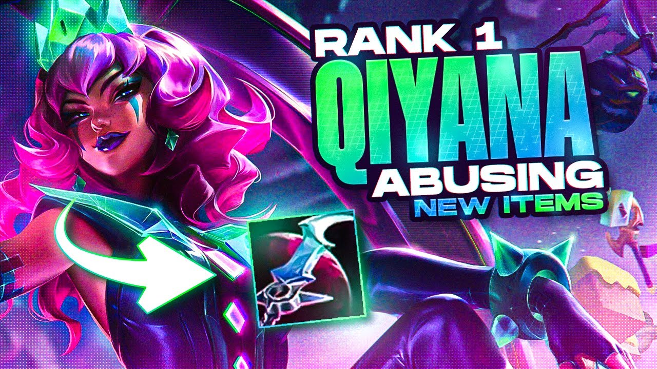 1800LP Qiyana is SMURFING with a new build on the CHINESE SUPER SERVER...