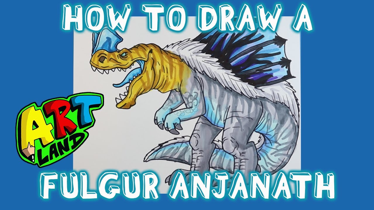 How to Draw FULGUR ANJANATH!!!