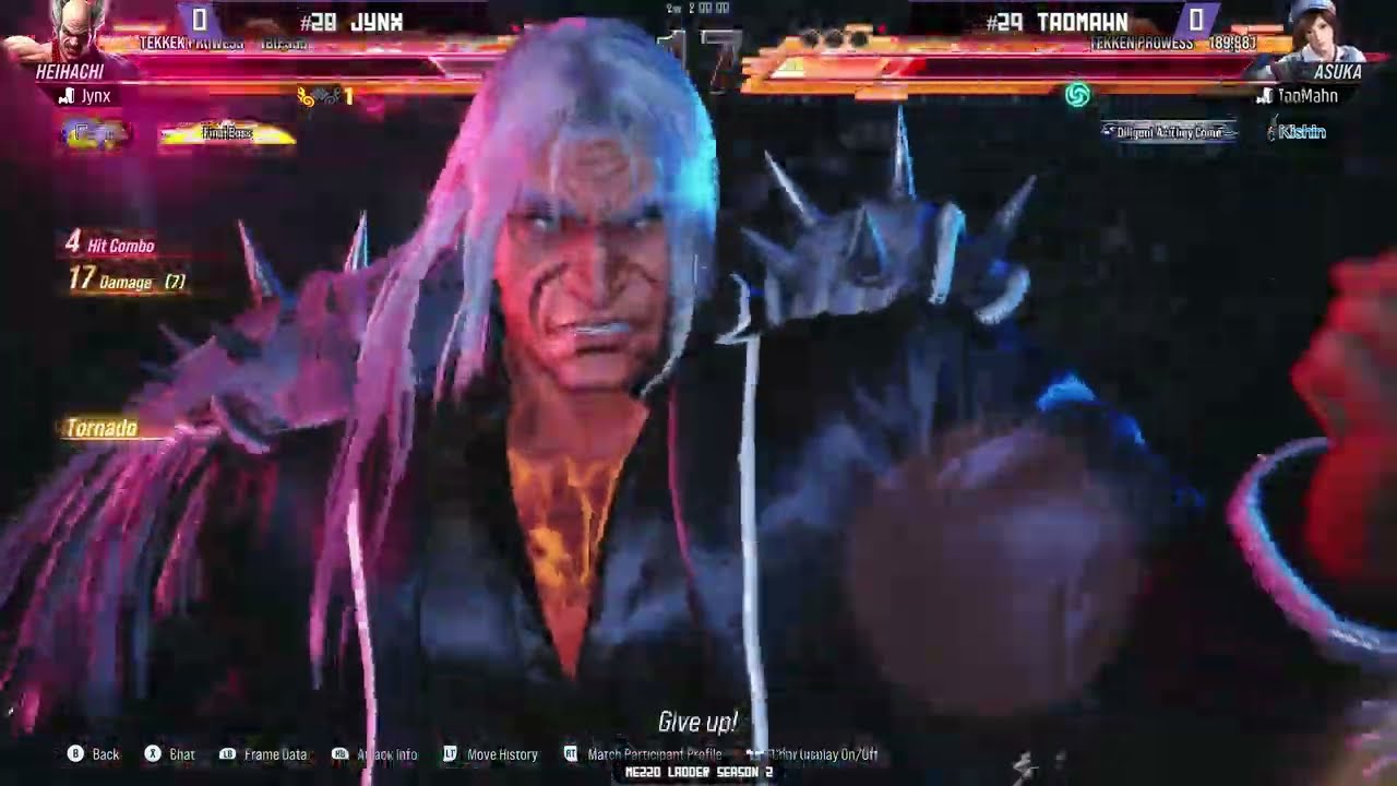 Mezzo Dojo Season 2- Jynx (Heihachi) vs TaoMahn (Asuka/Lidia)