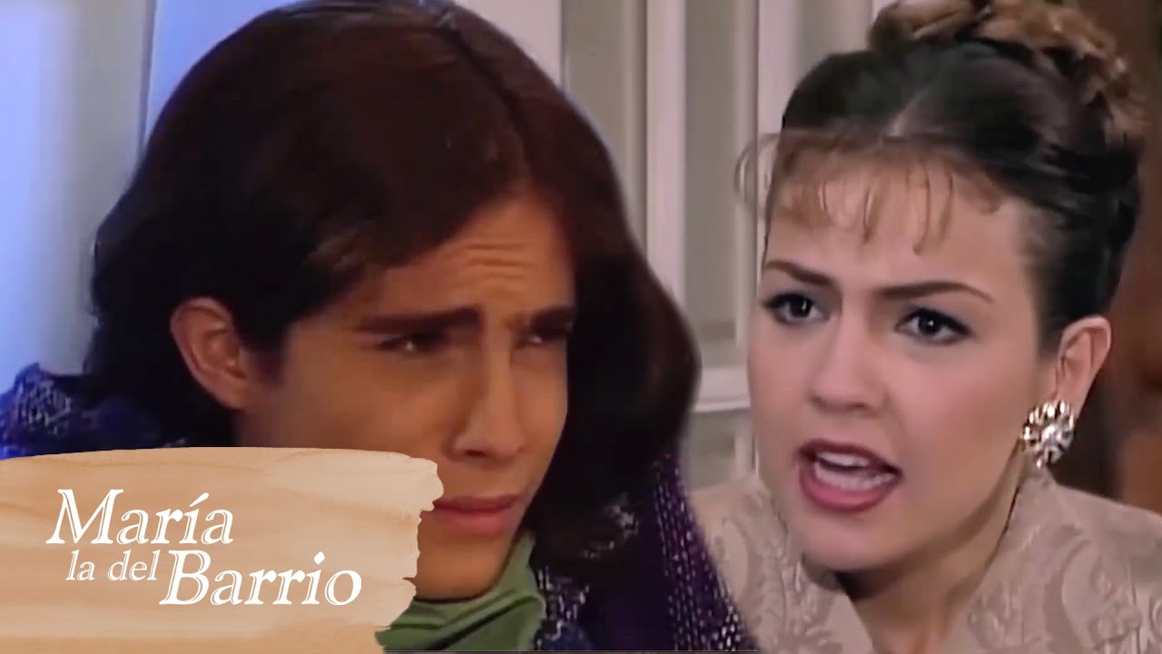 María sorprende a Nandito robando en su casa | María la del Barrio 3/4 | C-17 | tlnovelas