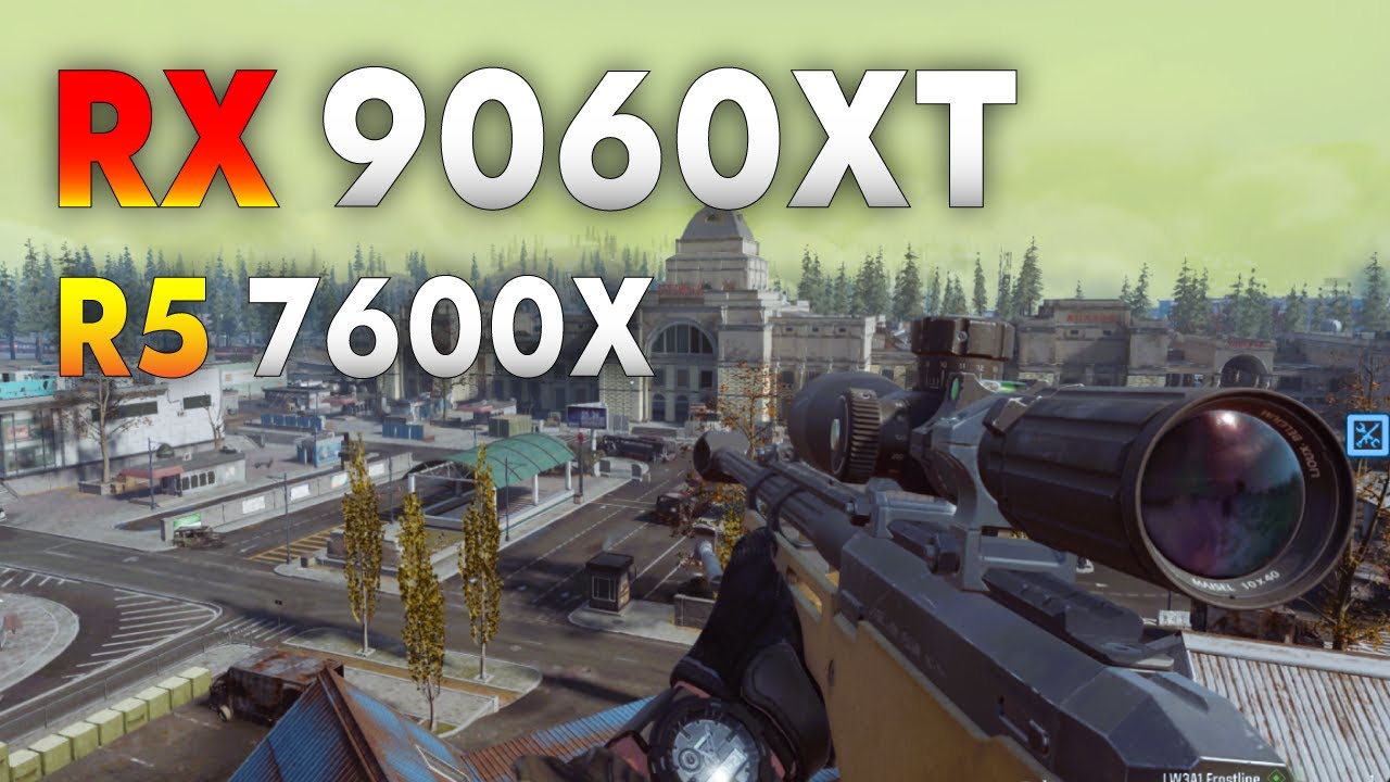 RX 9060 XT Warzone | Ryzen 5 7600X + RX 9060 XT