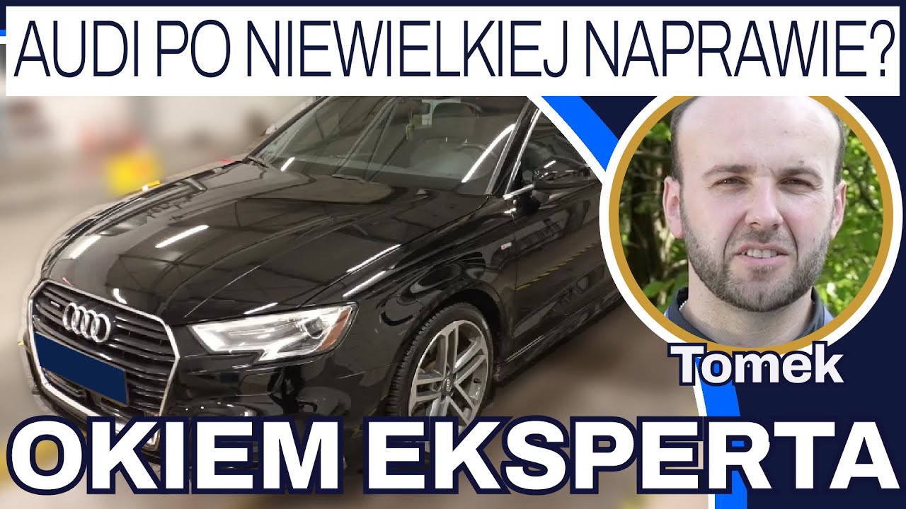 Jak naprawiono A3-kę? - Audi A3 2.0 TFSI 220 KM 2017 rok 80000 km 85000zł