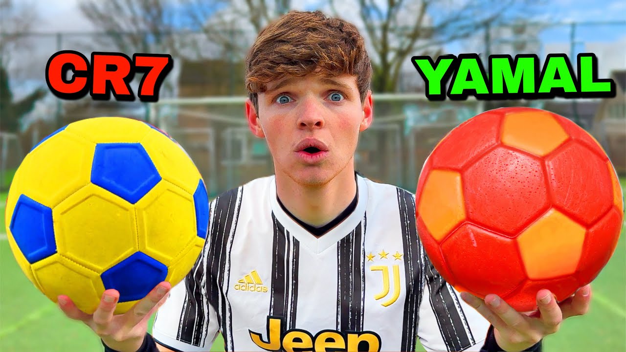 RONALDO VOETBAL Vs YAMAL VOETBAL!! *Overpowered*