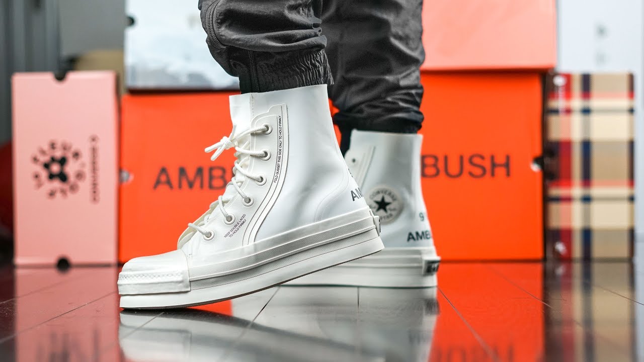Sneakers For The ELITE ONLY? | Converse X AMBUSH Chuck 70 HI ON FEET REVIEW