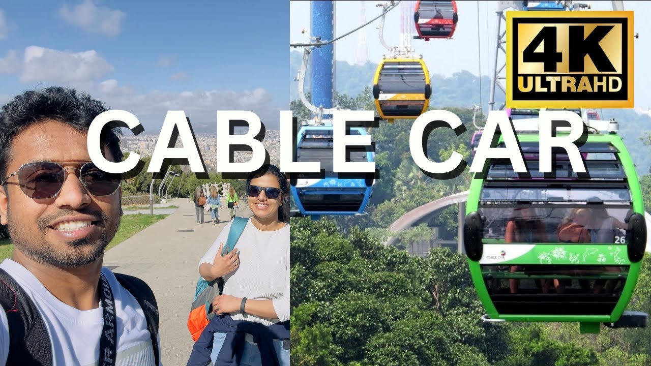 CABLE CAR & BARCELONA TO MALAGA | MALAYALAM VLOG | | MALLU TRAVELER | | SPAIN |