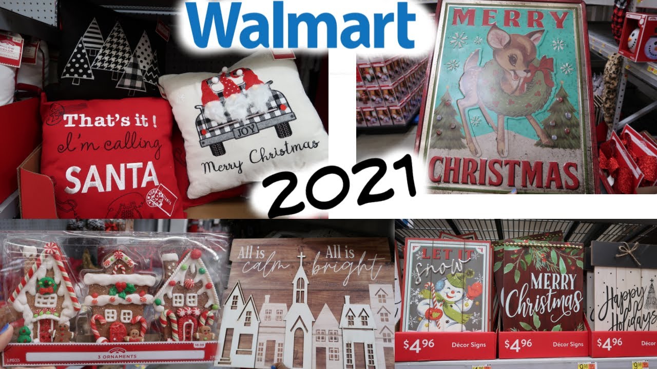 WALMART CHRISTMAS DECOR 2021