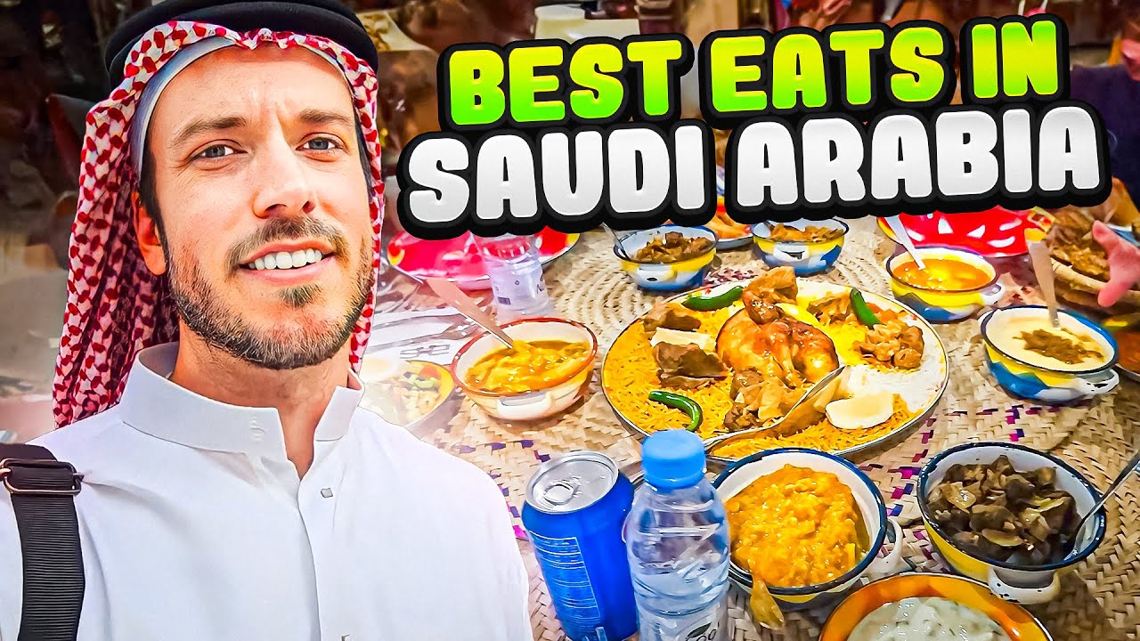 American Tries Saudi Arabia's BEST Food! (Riyadh Part 2) - ft. CookSux