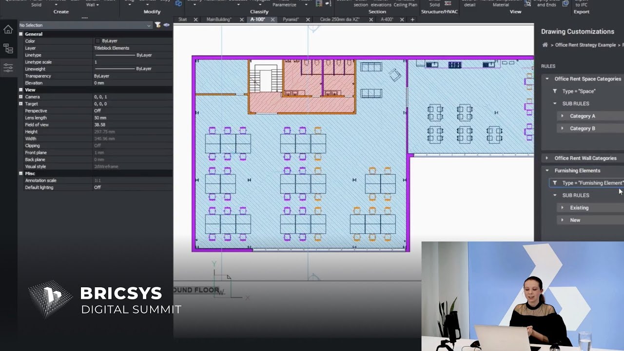 Drawing Customizations - 50 min BricsCAD BIM In Depth Session