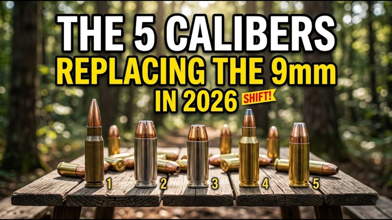 The 5 Calibers Replacing the 9mm in 2026: A Ballistic Deep Dive