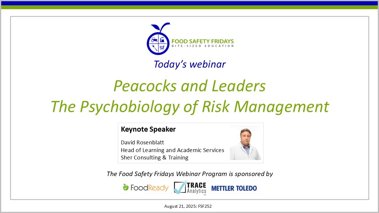 Peacocks and Leaders - The Psychobiology of Risk Management