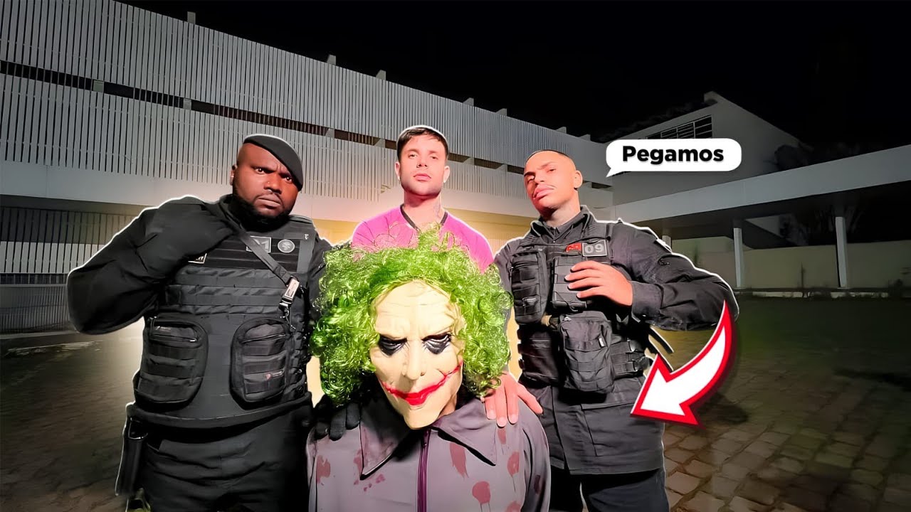 TASPIO PRENDEMOS ELE! AGORA VAMOS REVELAR QUEM É O PALHAÇO!!