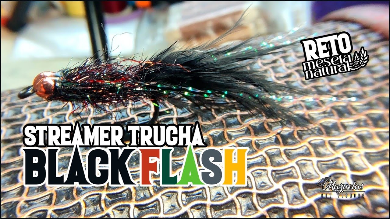 ✅BLACK FLASH TROUT STRIMER✅Natural Plateau Challenge😱😱