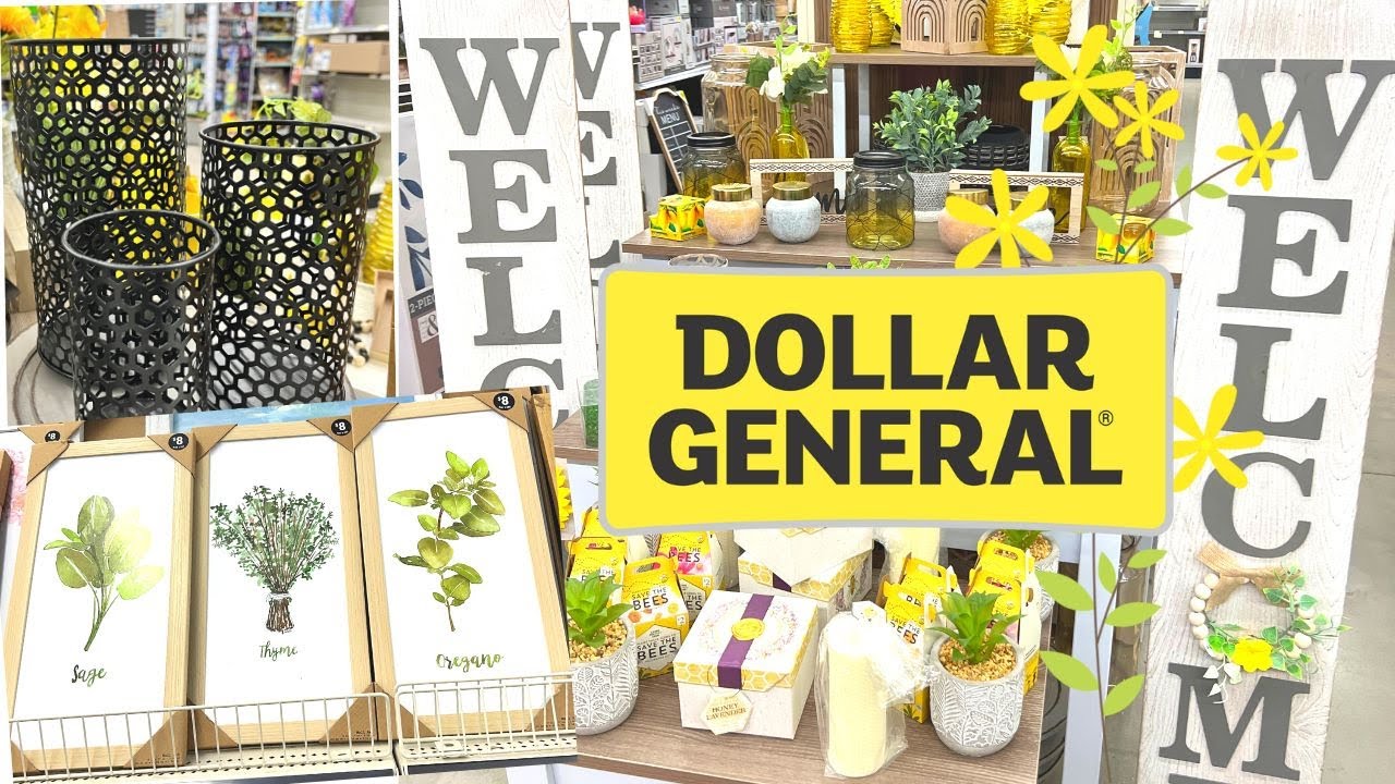 DOLLAR GENERAL EASTER SPRING & SUMMER DECOR SHOP WITH ME 2023!