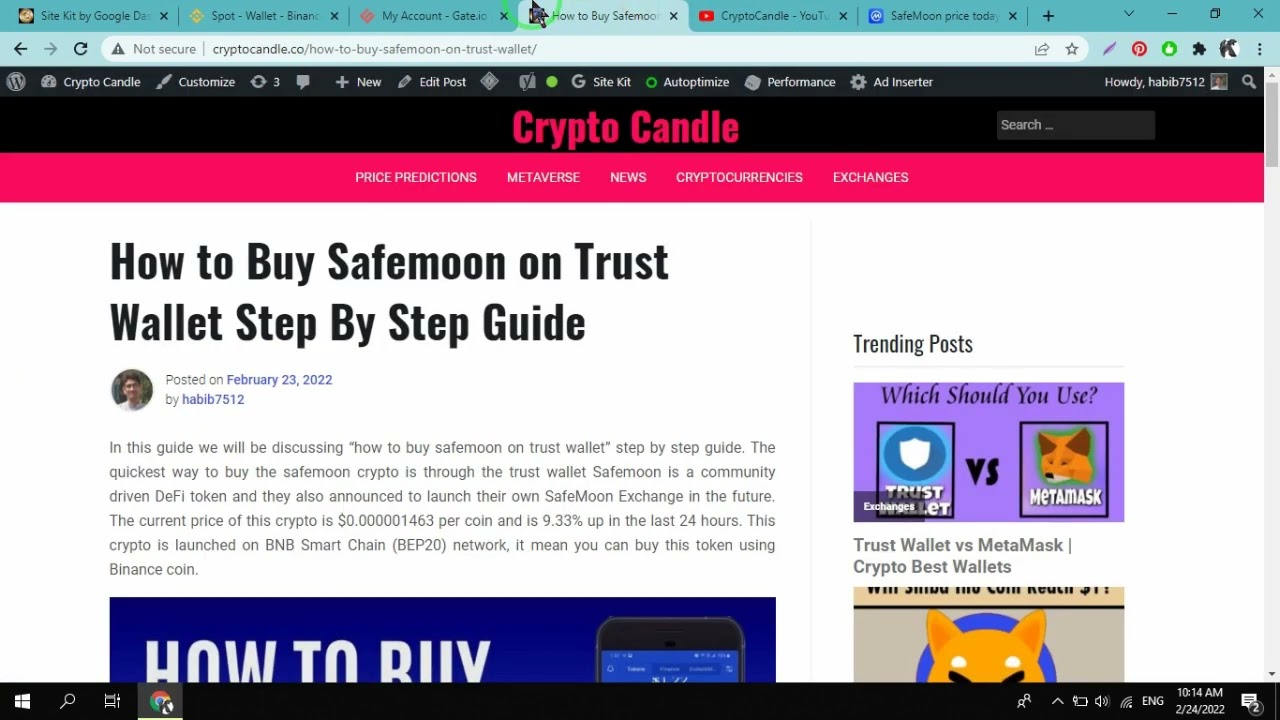 How to buy safemoon in 5 Minutes step By Step