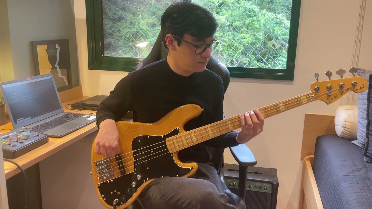 Put On A Smile - Silk Sonic (Bass Cover) // Erick Tan #silksonic #basscover