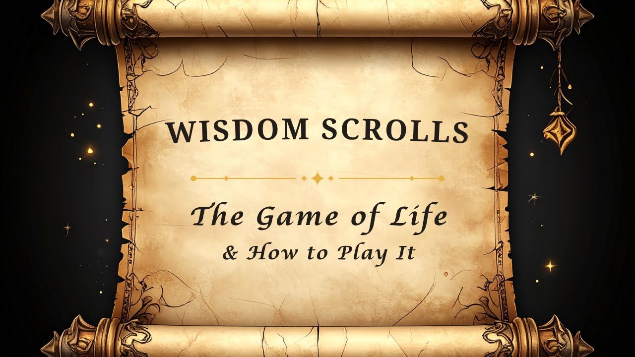 Wisdom Scrolls Vol. I: The Game of Life and How to Play It (Intro + Chapter 1 Sample)