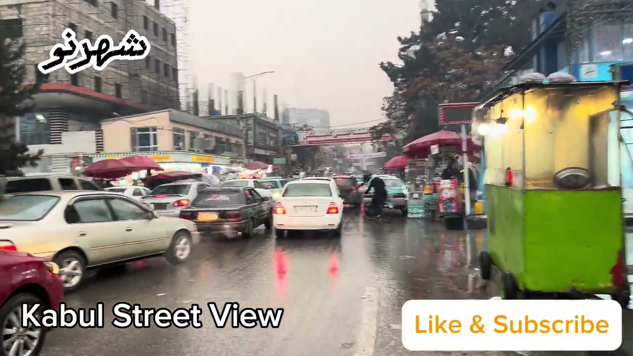 Street Walk in Shahr-e-Naw | Kabul🇦🇫