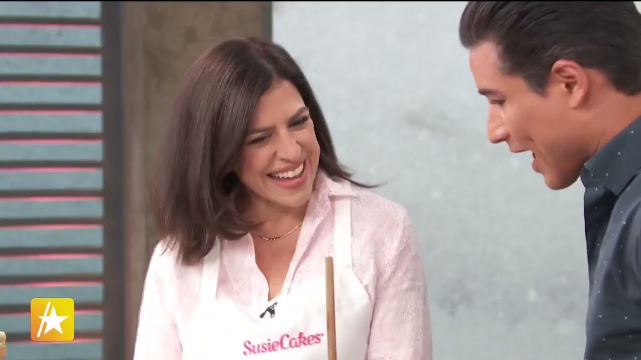 Susan Sarich of SusieCakes on Access Daily with Mario Lopez