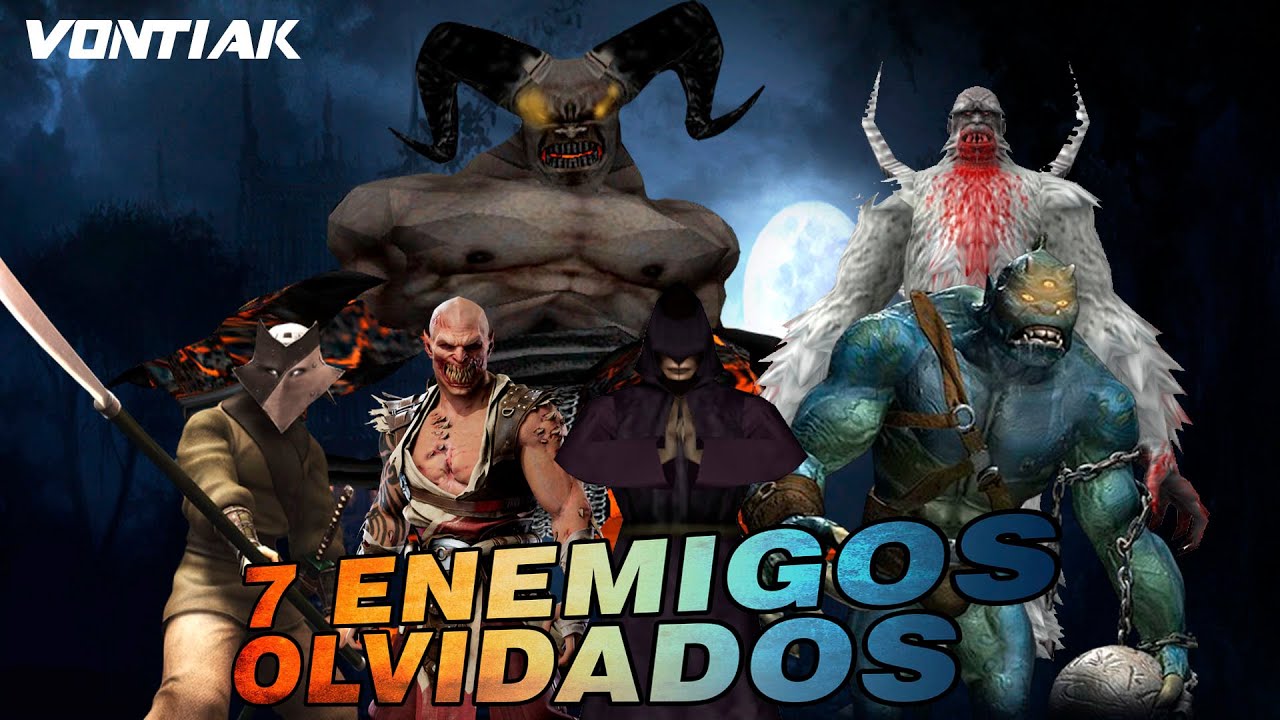 top 7 enemigos de MORTAL KOMBAT icónicos y olvidados #mortalkombat ##netherrealmstudios