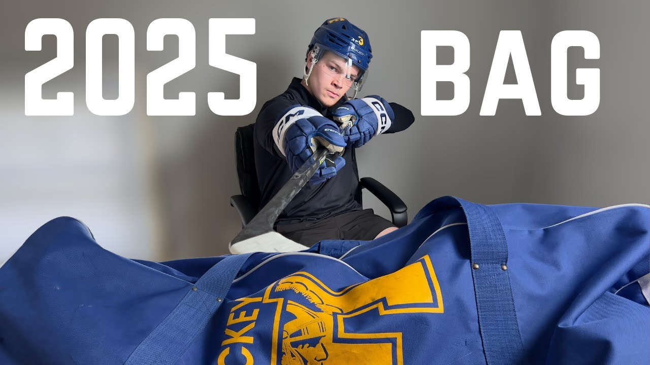 WHATS IN THE BAG!? 2025 Hockey bag review