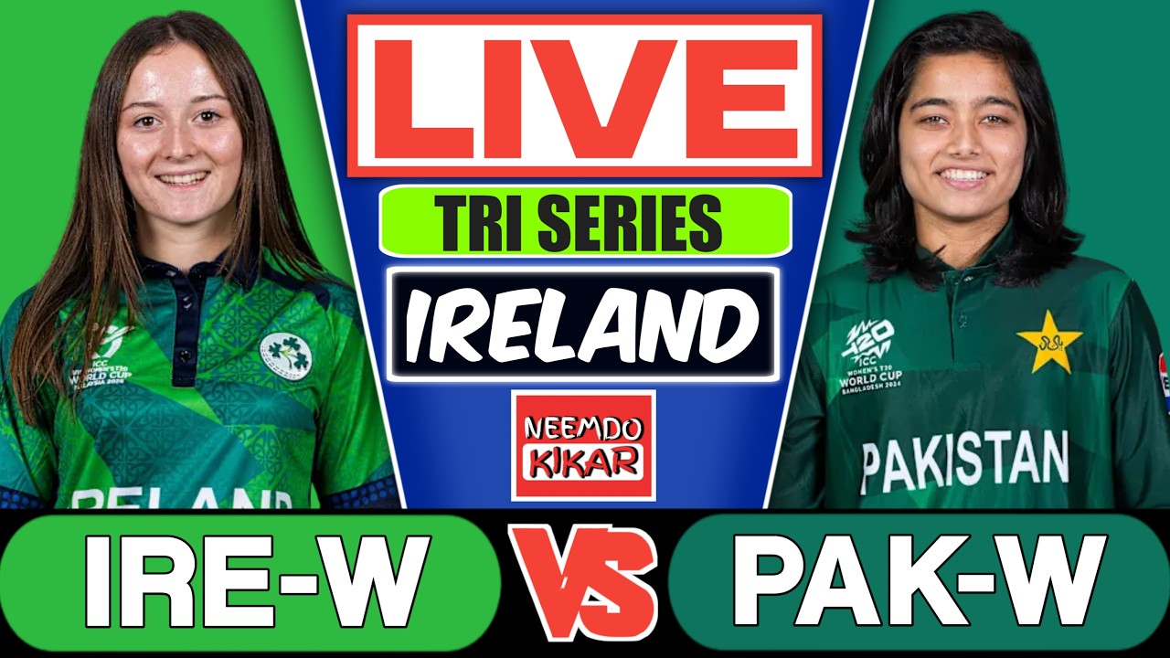 Live : IRE-W vs PAK-W, 3rd T20, IRE-W Tri-Series 2026 | Live Hindi Commentary | Live Match Today