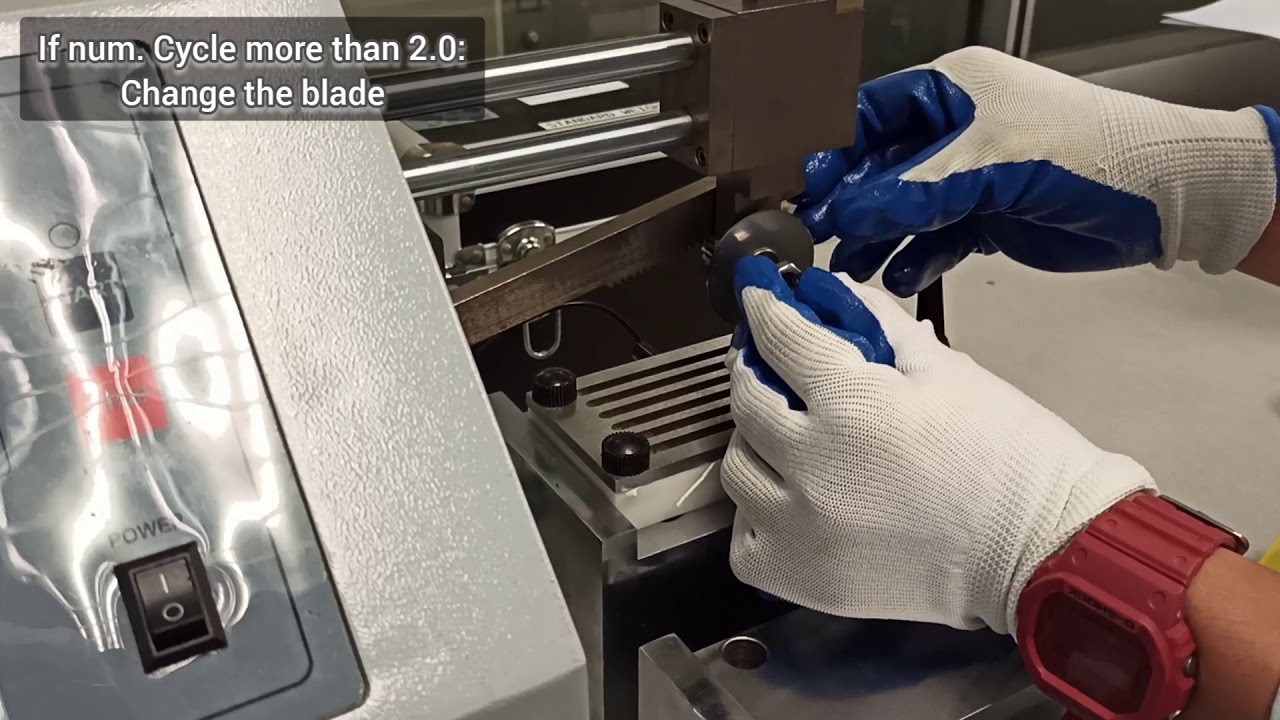Blade Cut Resistance Testing: EN 388:2016+A1:2018
