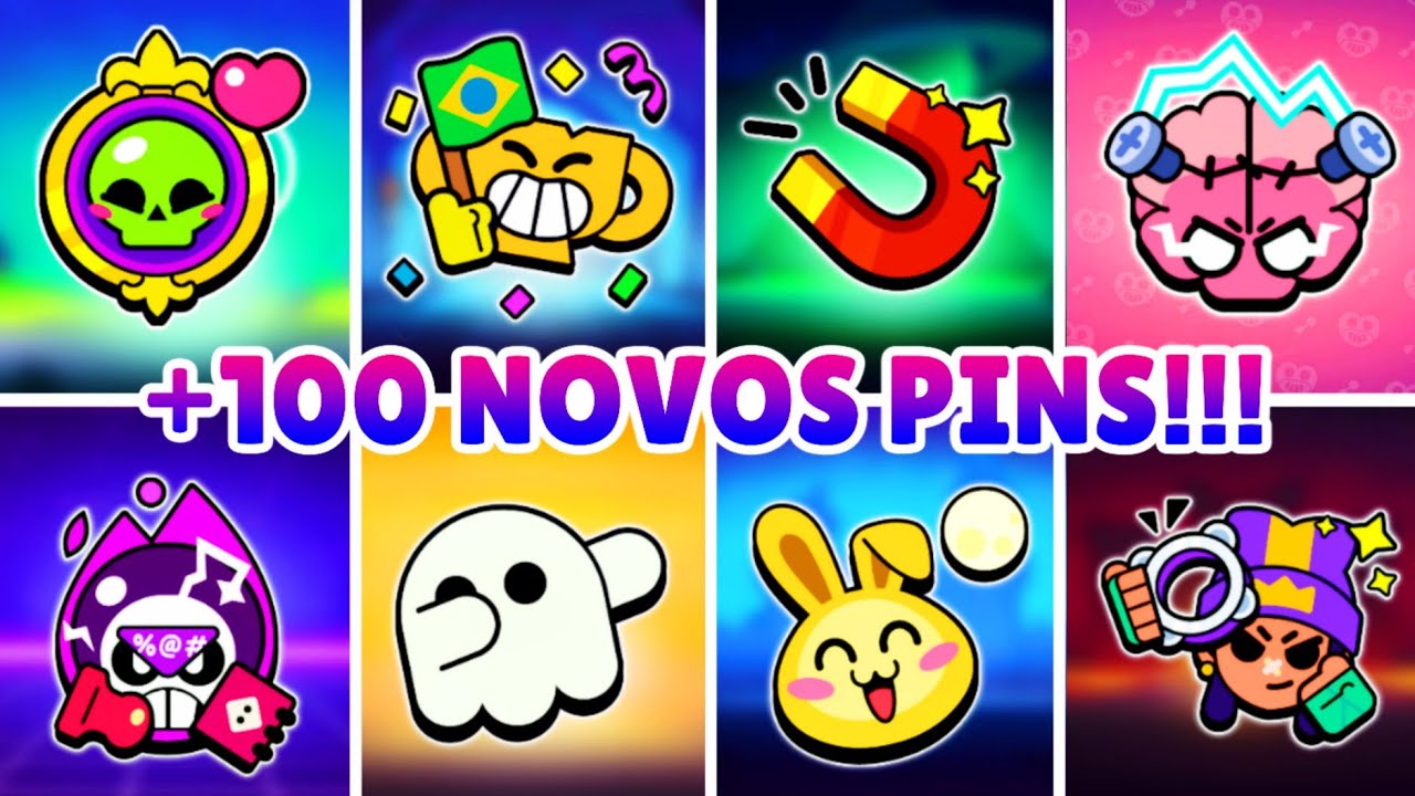 REVELEI TODOS os NOVOS PINS das PR&Oacute;XIMAS ATUALIZA&Ccedil;&Otilde;ES! | SNEAK PEEK BRAWL STARS