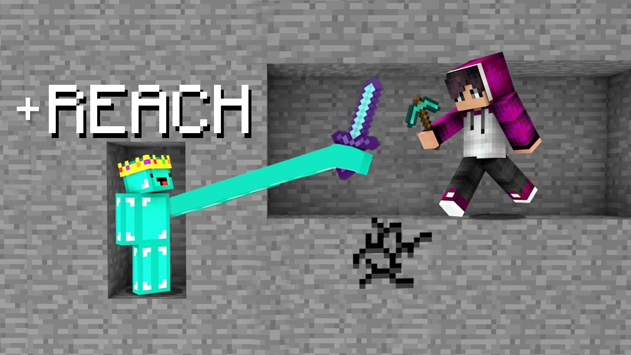 Охота на монстров в Minecraft, но я тайно жульничаю...
