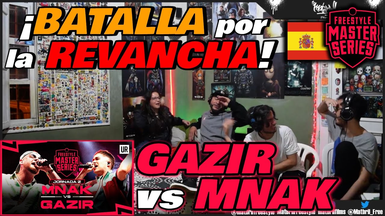 🔴COLOMBIANOS REACCIONAN a GAZIR vs MNAK - ¡BATALLA por la REVANCHA! [FMS ESPAÑA JORNADA 2 2023]