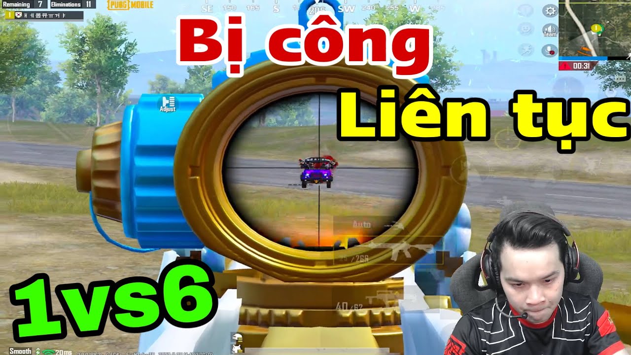 PUBG Mobile - Vẩy M24 Cực Mãn Nhãn | Và Màn Xử Lý 1VS6 Bo Cuối Khi Bị Địch Công Nhà Liên Tục