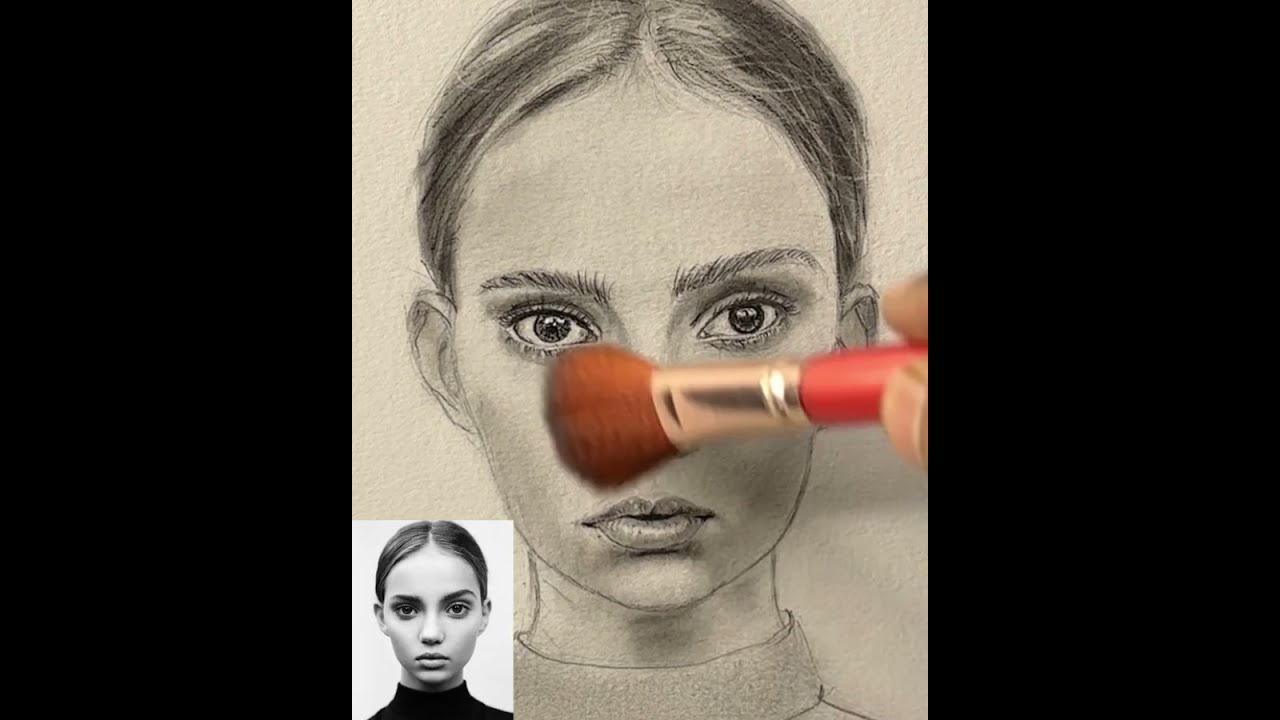 Mastering  The Facial Drawing with LOOMIS METHOD !!