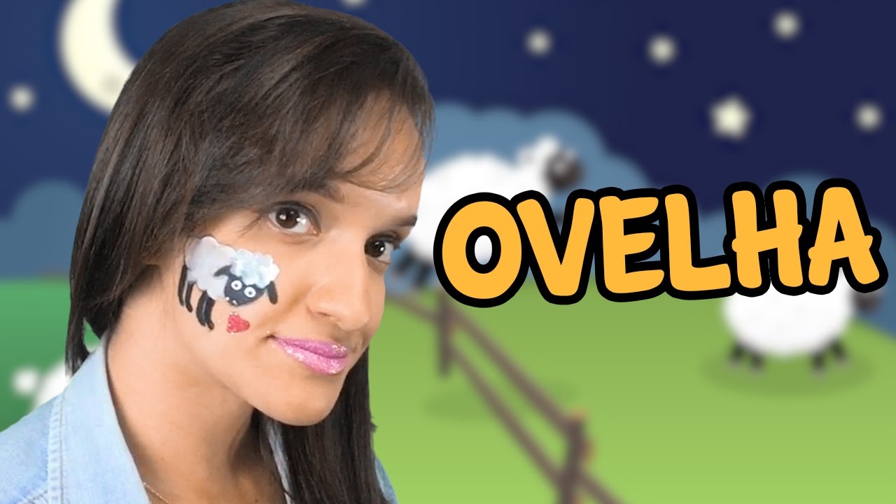 Ovelha - Você consegue fazer pintura de rosto